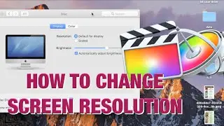 How to Change Screen Resolution on Mac settings that help you see the display better