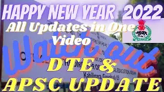 Dte assam grade 3 result 2021 || Apsc vacancy 2022