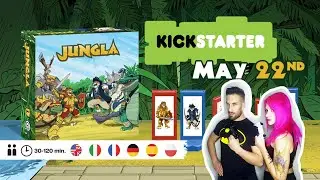 JUNGLA - GIOCO DA TAVOLO - UNBOXING + TUTORIAL (PROGETTO KICKSTARTER)