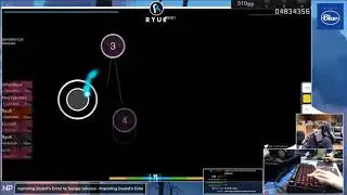 [Live] RyuK | sakuzyo - Imprinting [toybot's Extra] 1st +HDDT FC 99.6% {#1 642pp FC} - osu!
