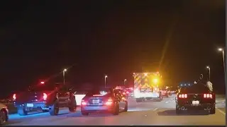 Orlando Street Racing : (Police Chase!!!) Late Night Street Racing