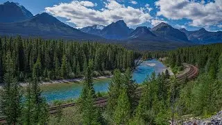 BANFF NATIONAL PARK:  MORANT&rsquo;S CURVE
