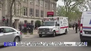 2 staff members, student hospitalized after brawl at Bulls College Prep