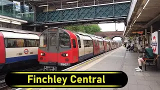 Tube Station Finchley Central - London 🇬🇧 - Walkthrough 🚶