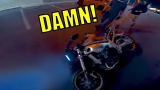 DROPPED THE GSXR 1000! ITS DONE!
