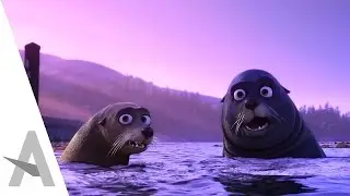 Fluke, Rudder & Gerald BEST MOMENTS - Finding Dory I Disney Pixar Animation (HD)