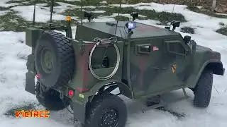LATV Military Truck in Winter
