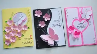 Easy and beautiful Birthday Greeting Cards | DIY Card for Birthday | Handmade cards at home