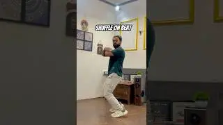 SHUFFLE ON BEAT 🔥🔥 || #SHORTS #DANCE #SHUFFLE #TREND