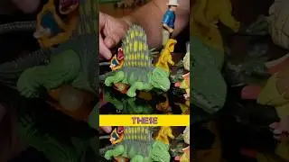 КОЛЛЕКЦИЯ ИГРУШЕК С ДИНОЗАВРАМИ ИЗ МОЕГО ДЕТСТВА 90-Х | Парк Юрского периода, игрушки с покемонам...