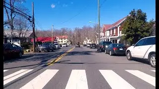 Drive down Main st Clifton, VA