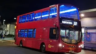 Go-Ahead London WVL435 LJ61GWU Bus Route 217 | Volvo B9TL Wright Gemini 2 ZF Euro 5
