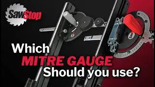 Professional Cabinet Saw: RMG vs SMG, Which Mitre Gauge Should You Use?