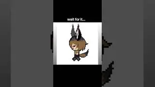 Caracal Karu the archeologist walk cycle animation #furry #memeanimation