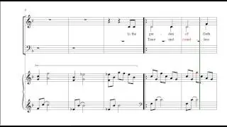 The Church Must Stand  Accompaniment (Vocal Piano Sheet Music)