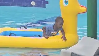Leo having fun at the water park| Fun Activities for Kids