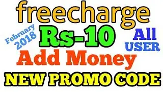 [ freecharge NEW Rs-10 ADD MONEY PROMO CODE  ] [ FOR ALL USERS  ]