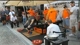 Raw Benchpress - 117kg BW - Extrifit Cup 2020 - Otvovice