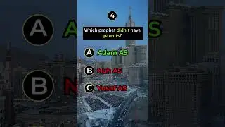 Islam Prophets Quiz #muslimtiktok #muslim #islam #prophets #islamprophets
