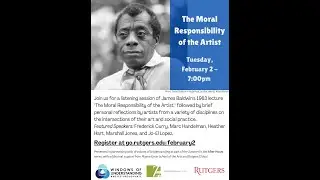 The Moral Responsibility of the Artist: Listening Session and Discussion