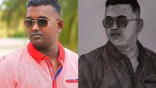 Wisdom Vibes YouTube channel Varadharaja Pencil Drawing | 17 | pencil art | LBA