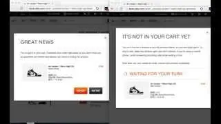 Air Jordan 1 High OG Black/White Nike Bot Success