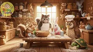 Little Chef Whiskers | Bedtime Stories for Kids | BabyToons