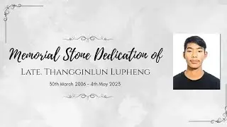 LATE GL. THANGGINLUN LUPHENG Geldoh jingna lhansong hondoh na kingon