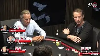 Female pro applies MAX pressure at Bally's Live at the Bike!