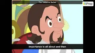The Talkative Barber | English Literature | Class 5th | iPrep