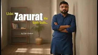 Uski Zarurat Ke Sath Sath &ndash; New Urdu Ghazal 2025 | Zain Shakeel Poetry | Sad Emotional Poetry
