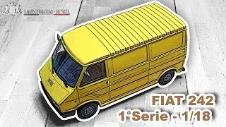FIAT 242 1&deg;Serie 1/18 UNBOXING #8 LAUDORACING-MODELS