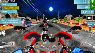 Traffic Highway Rider #22 Bike Riding Without Using Brike - Android Gameplay FHD