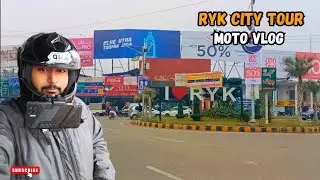 RYK city tour | First Moto Vlog | Rahim yar khan | Daily vlog | Umar Abbas