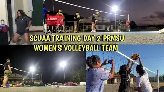 SCUAA TRAINING DAY 2 l PRMSU WOMENS VOLLEYBALL TEAM l SUC3 2023