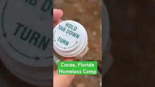 Cocoa Florida Homeless Camp