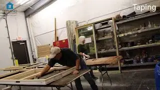 Staining Infinity from Marvin Fiberglass Windows to Match Trim Colors
