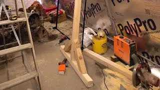 Building a wooden gantry pt 1