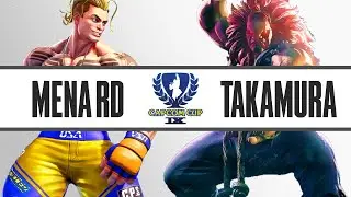 SFV: MenaRD vs Takamura - Capcom Cup IX FINALS -  #TODOSCONMENA