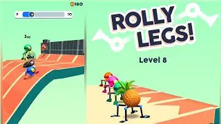 Rolly Legs Gameplay || Voodoo Games || iOS/Android