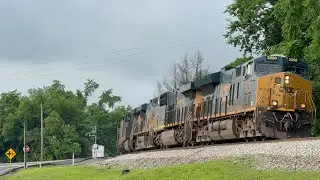CSX ET44AH 3250 Leads Combo Empty Coal E905-25 on 5/28/25