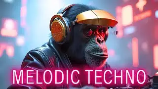 🎧 MELODIC TECHNO MIX 2025 | HYPNOTIC APE BEATS 🐵💫 ASTRAL TECHNO JOURNEY FOR FOCUS & FLOW