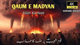 Qaum e Shoaib | Allah Ne Qaum e Shoaib Ko Kaisay Tabah Kia |قوم شعیب پر اللہ کا عذاب 