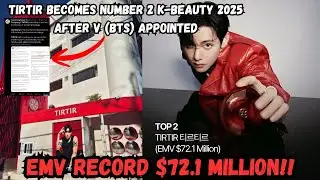 Влияние V из BTS: TIRTIR и рекордные $72,1 млн EMV! 🤯
