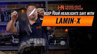 NEVER SCRATCH OR CHIP YOUR HEADLIGHTS AGAIN! - Lamin-X Protective Headlight Film