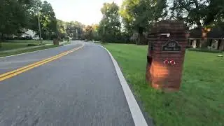 Morning Ride &ndash; JR Alford Greenway,  Lafayette Heritage and Tom Brown Park   07/28/2025