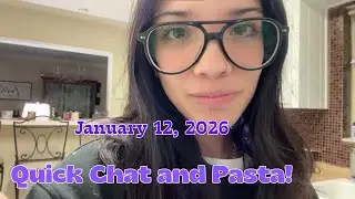 Quick Chat While Cooking!