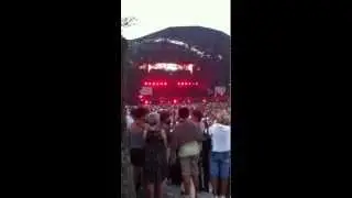 JOHNNY  HALLYDAY    Ard&egrave;che Aluna Festival