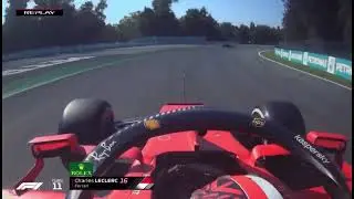 Charles Leclerc Huge Crash Monza 2020