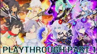 Neptunia x senran kagura ninja wars part 1 the big chested collaboration